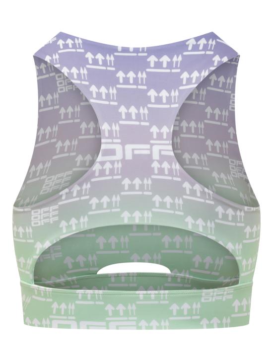 25SS 오프화이트 민소매 티셔츠 OWVO05ES25JER001 8400 MULTICOLOR - OFF WHITE