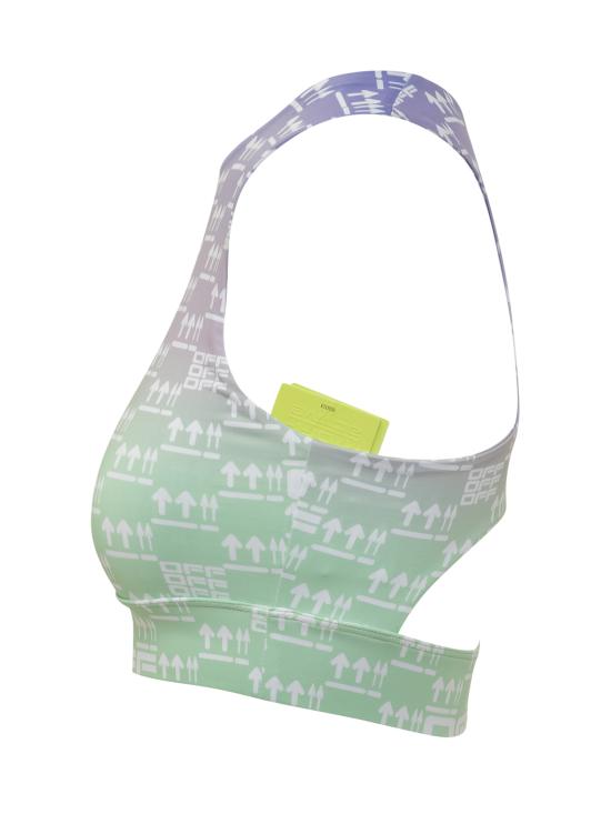 25SS 오프화이트 민소매 티셔츠 OWVO05ES25JER001 8400 MULTICOLOR - OFF WHITE