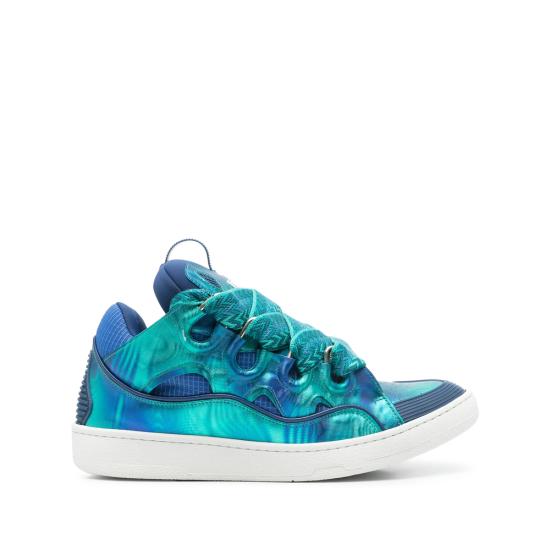 25SS 랑방 스니커즈 FUSKDK12MOIRP25 2040 BLUE GREEN