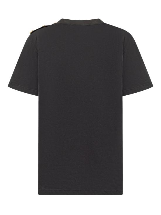 25SS [키즈] 발망 티셔츠 BW8P61Z1751 930OR BLACK GOLD - BALMAIN