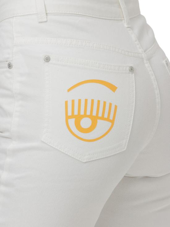  키아라 페라그니 숏팬츠 19PE CFJS007 BIANCO - CHIARA FERRAGNI