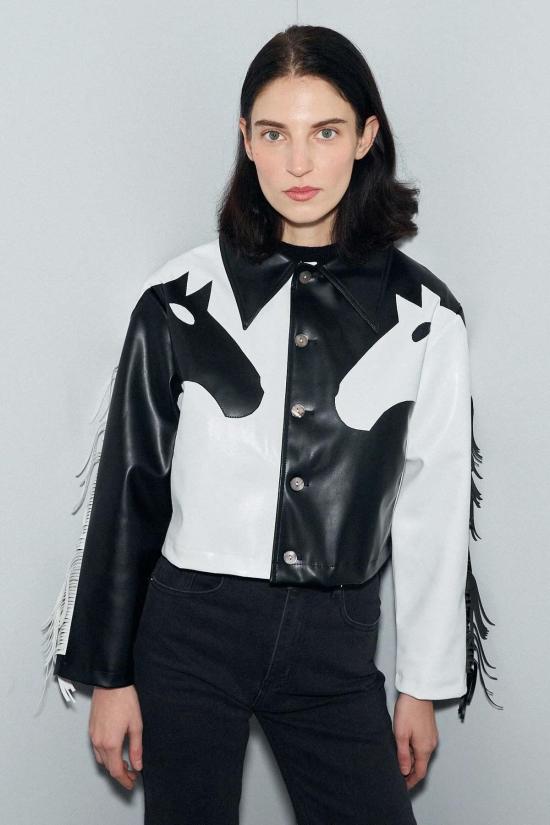  Fashion Brand Company 가죽 자켓 패션 브랜드 컴퍼니 듀얼링 호스 재킷