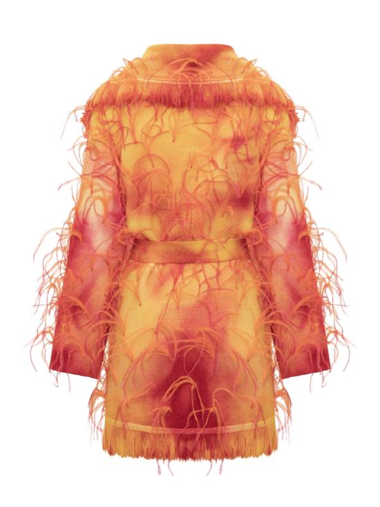  알라누이 가디건 LWHB064S23KNI017 3024 YELLOW ORANGE GLOSS - ALANUI