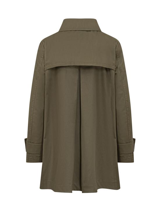 25SS 에르노 숏 트렌치 코트 GC000482D13218Z 7730 VERDE MILITARE - HERNO