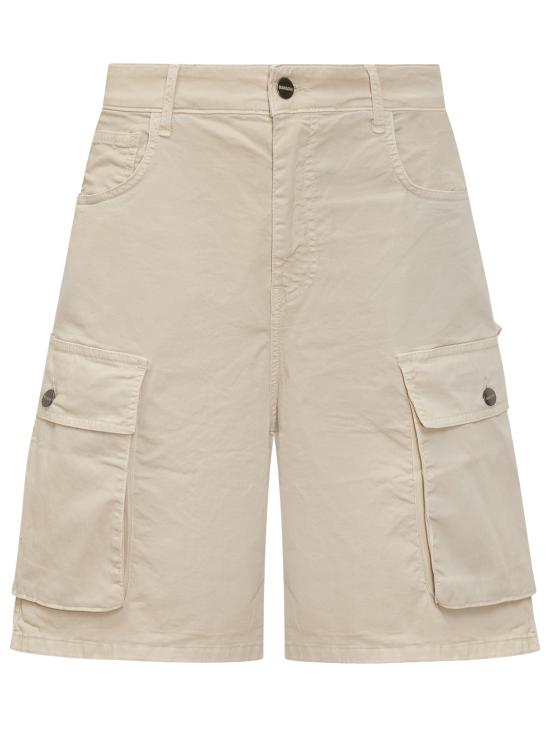 25SS 바로우 숏팬츠 S5BWUABE035 002 OFF WHITE