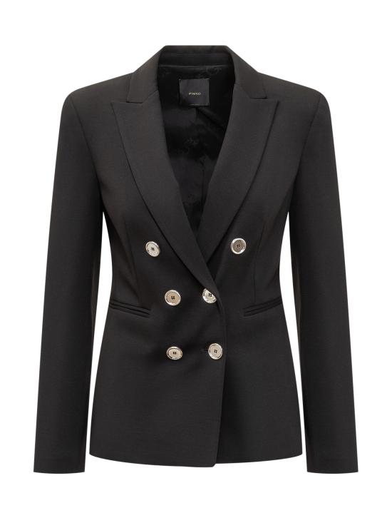 24FW 핑코 수트 자켓 100256A24C Z99 NERO LIMOUSINE