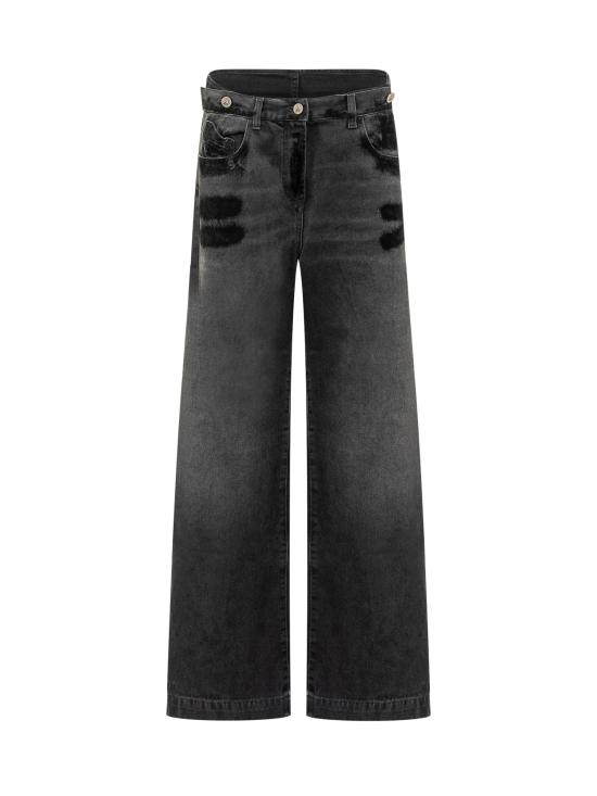  디 아티코 데님 팬츠 248WCP190D075 100 BLACK