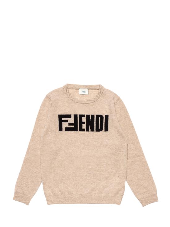  [키즈] 펜디 티셔츠 JMG056A8L7 C2 F0D8J BEIGE NERO
