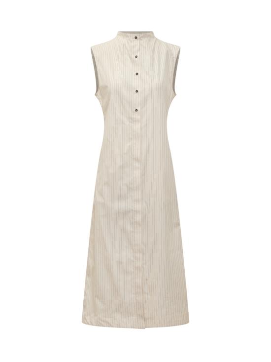 25SS 루루 드 세종 롱 원피스 MAUISTRIPES IVORYBLACK IVORY BLACK STRIPES