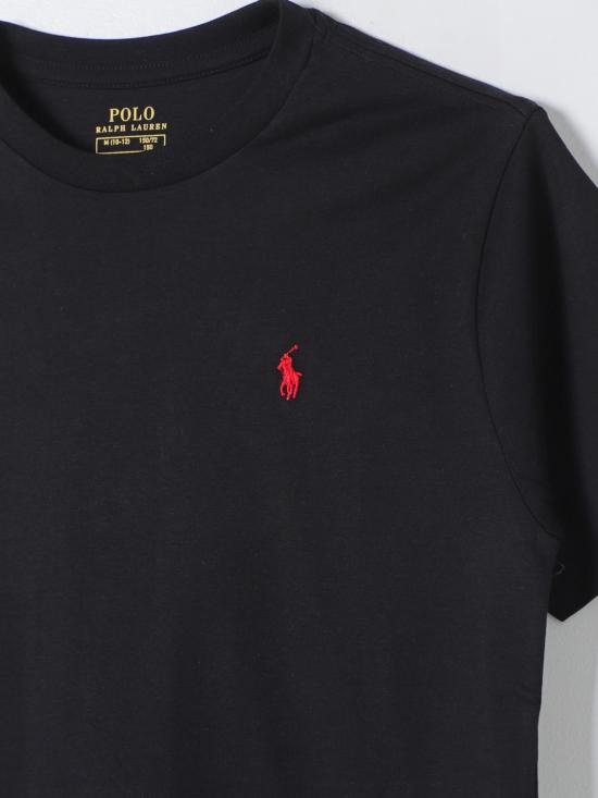 25FW [키즈] 폴로 랄프로렌 티셔츠 323832904 036 RL BLACK - POLO RALPH LAUREN