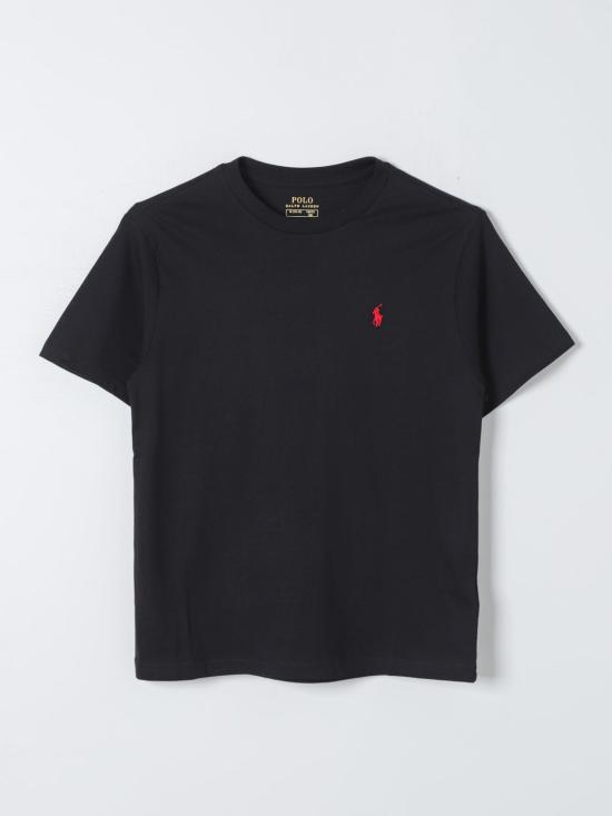 25FW [키즈] 폴로 랄프로렌 티셔츠 323832904 036 RL BLACK