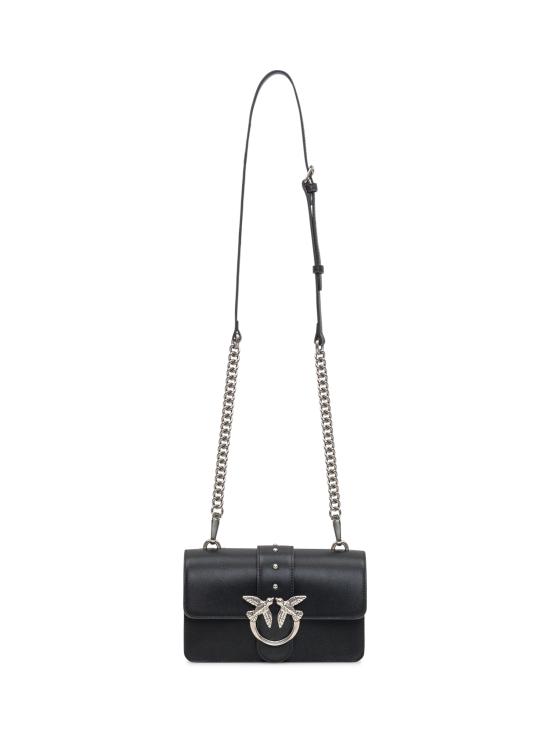 25FW 핑코 숄더백 105856A0F1 Z99O NERO OLD SILVER - PINKO