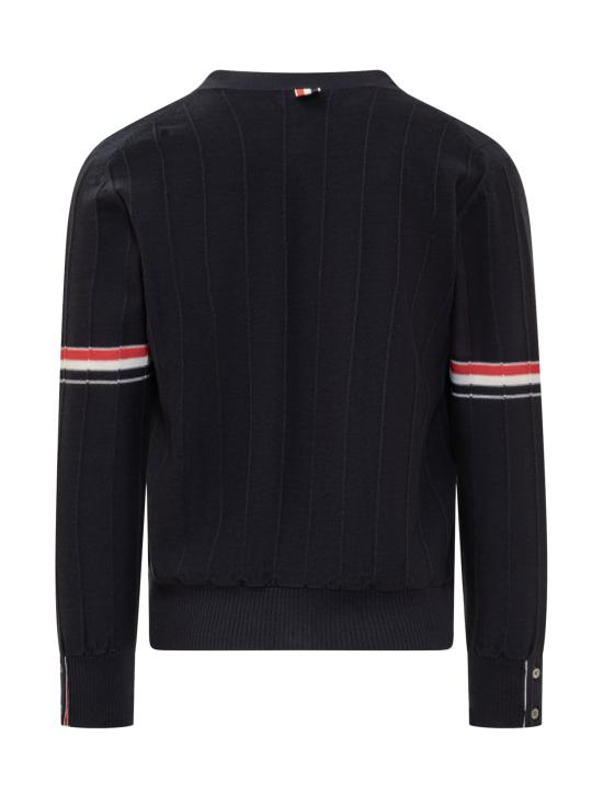  톰브라운 가디건 MKC519AY1002 415 NAVY - THOM BROWNE