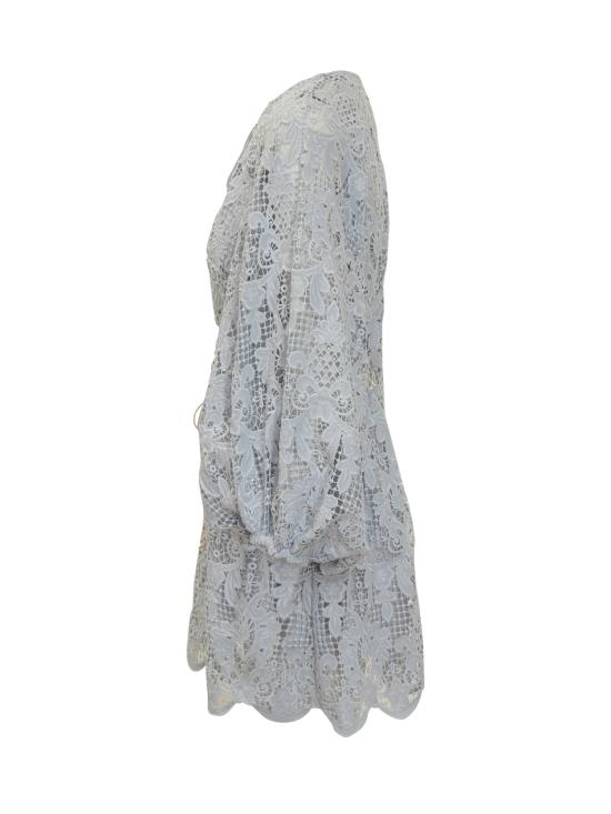 25FW 짐머만 미디 원피스 4559DSS254 POWB POWDER BLUE - ZIMMERMANN