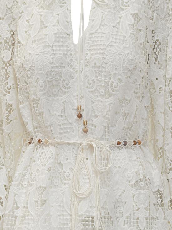 25FW 짐머만 미디 원피스 4561DSS254 IVO IVORY - ZIMMERMANN