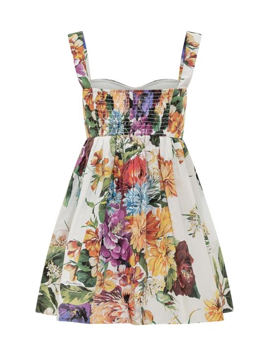 25FW 돌체앤가바나 숏 원피스 F6TZXTHS5TR HA5PC B FIORI CRET - DOLCE & GABBANA