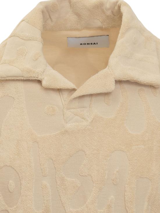  본사이 폴로 티셔츠 SS24TS007001 ALMOIL ALMOND OIL - BONSAI