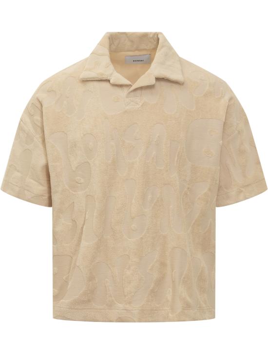  본사이 폴로 티셔츠 SS24TS007001 ALMOIL ALMOND OIL