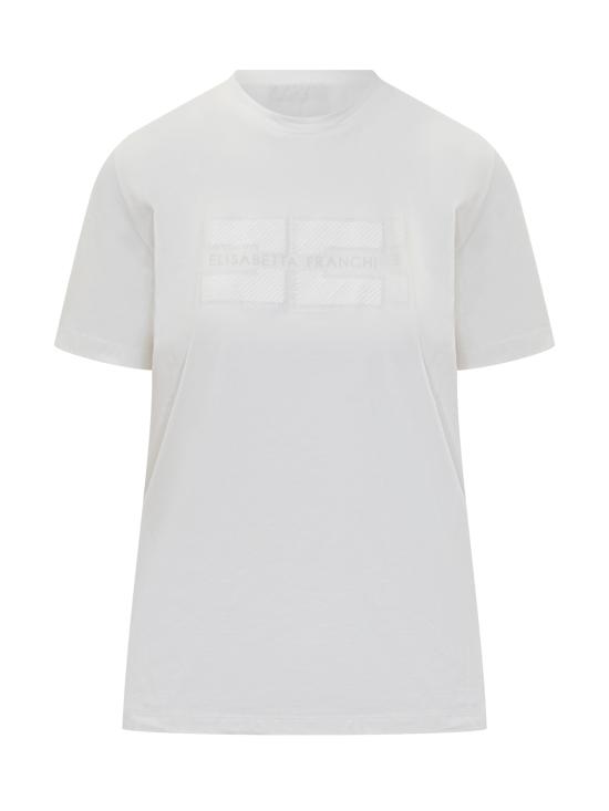 25SS 엘리자베타프랜치 반팔 티셔츠 MA00251E2 270 GESSO