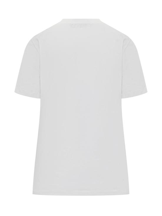 25SS 엘리자베타프랜치 반팔 티셔츠 MA00251E2 270 GESSO - ELISABETTA FRANCHI