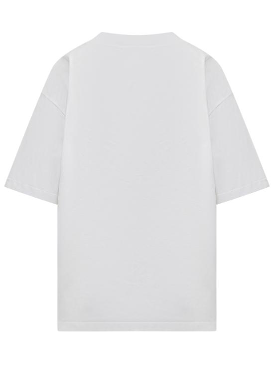 25SS 마르니 반팔 티셔츠 THJET49P15USCX50 FLW01 LILY WHITE - MARNI