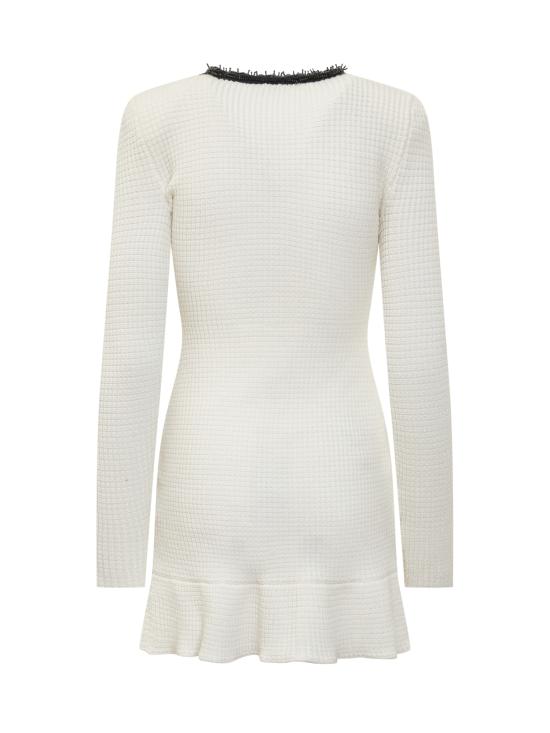 25SS 셀프 포트레이트 숏 원피스 RS25087SW WHITE - SELF PORTRAIT