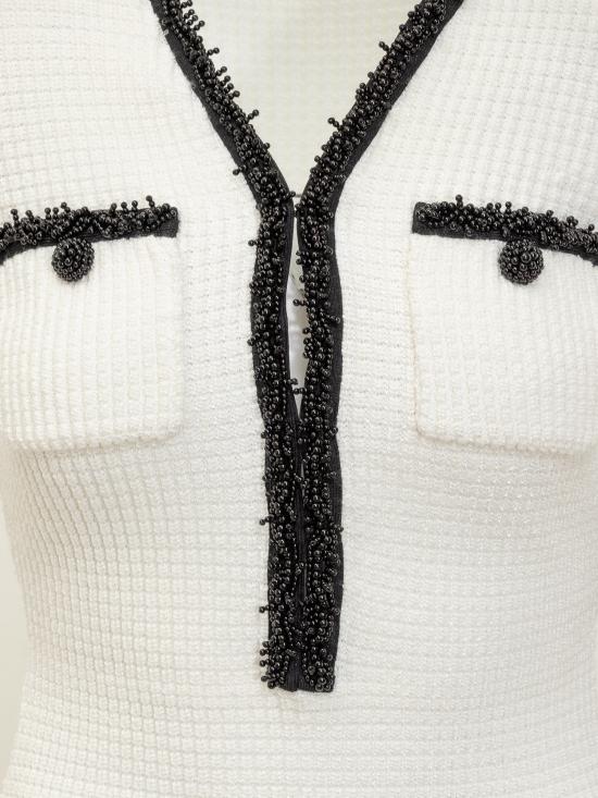 25SS 셀프 포트레이트 숏 원피스 RS25087SW WHITE - SELF PORTRAIT