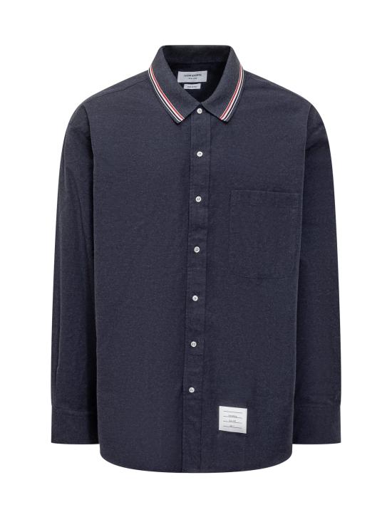  톰브라운 긴팔 셔츠 MWL407CF0351 415 NAVY