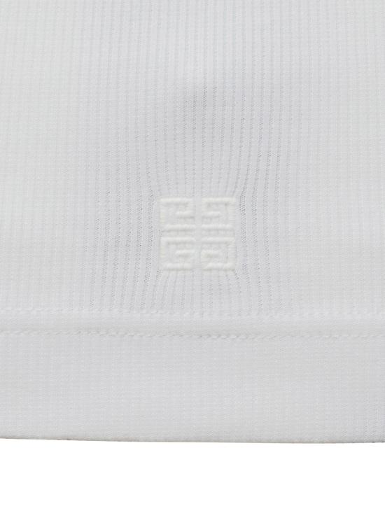  지방시 민소매 티셔츠 BM71KY3YLE 100 WHITE - GIVENCHY