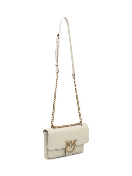 25SS 핑코 숄더백 104528A29Q Z14Q BIANCO SETA ANTIQUE GOLD - PINKO