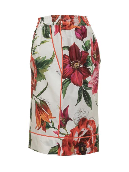 25FW 돌체앤가바나 숏팬츠 FTAM7THS5TQ HA5PB ANEMONI GIGLI - DOLCE & GABBANA