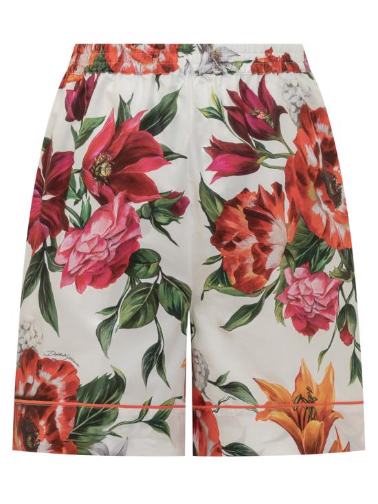 25FW 돌체앤가바나 숏팬츠 FTAM7THS5TQ HA5PB ANEMONI GIGLI - DOLCE & GABBANA