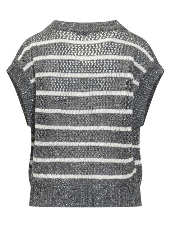 25SS 브루넬로 쿠치넬리 스웨터 MCO558902 CAS74 - BRUNELLO CUCINELLI