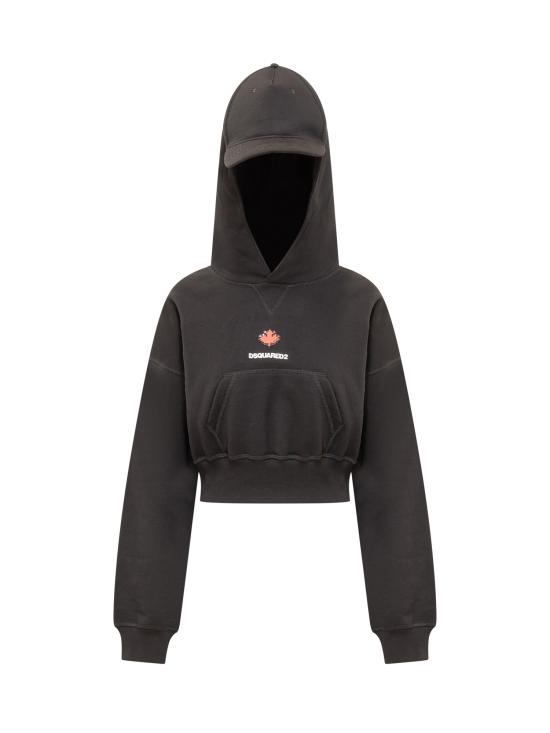  디스퀘어드2 긴팔 티셔츠 S75GU0489S25516 900 BLACK