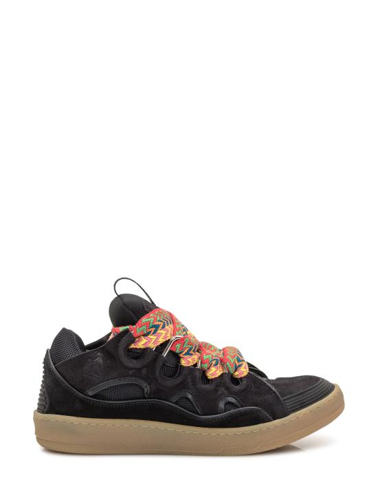 25FW 랑방 스니커즈 FUSKDK12DRA2P25 10 BLACK