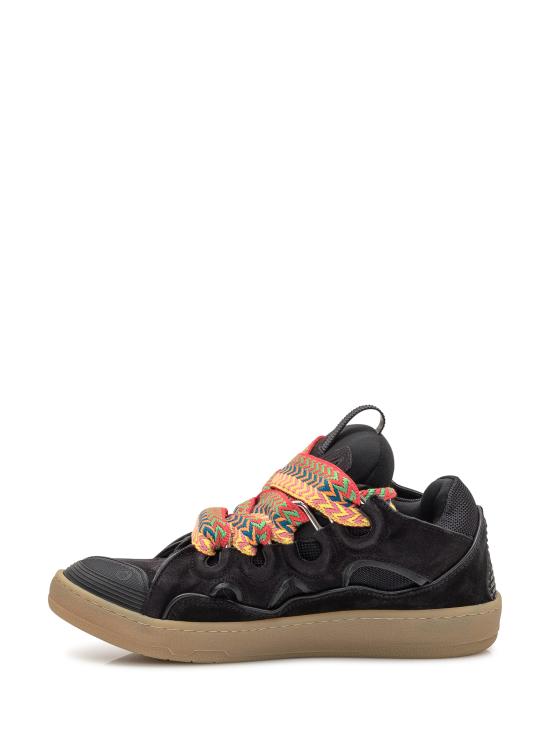 25FW 랑방 스니커즈 FUSKDK12DRA2P25 10 BLACK - LANVIN