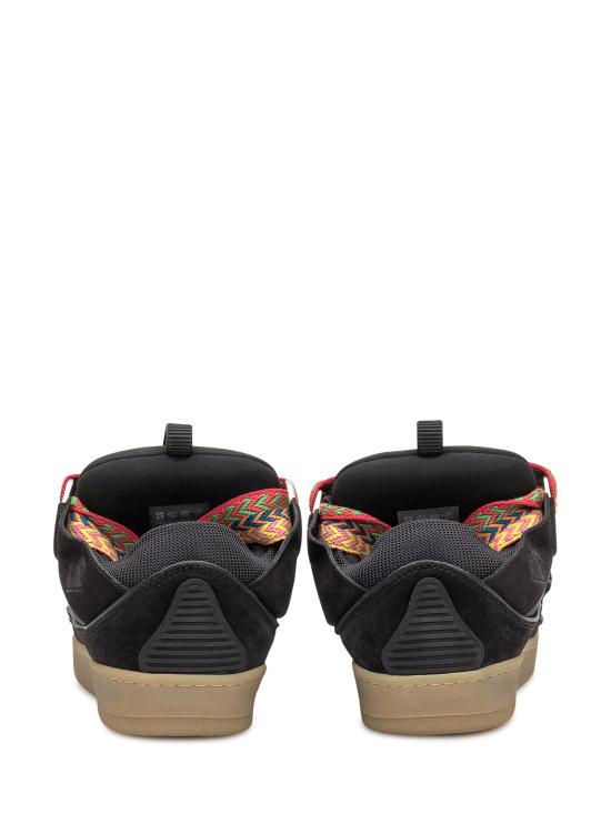 25FW 랑방 스니커즈 FUSKDK12DRA2P25 10 BLACK - LANVIN