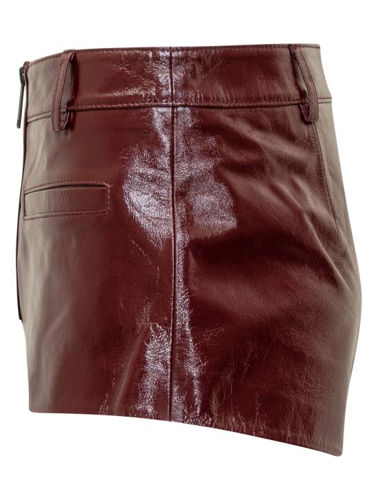 25FW 셀프 포트레이트 숏팬츠 PF25091PBU BURGUNDY - SELF PORTRAIT