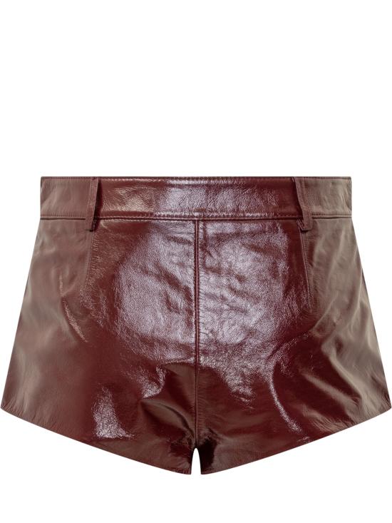 25FW 셀프 포트레이트 숏팬츠 PF25091PBU BURGUNDY - SELF PORTRAIT