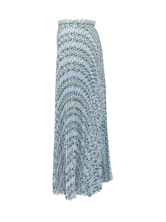 25SS 토리버치 롱 스커트 169354 417 BLUE LUCKY - TORY BURCH