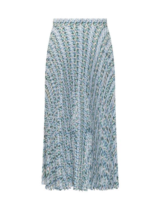 25SS 토리버치 롱 스커트 169354 417 BLUE LUCKY - TORY BURCH