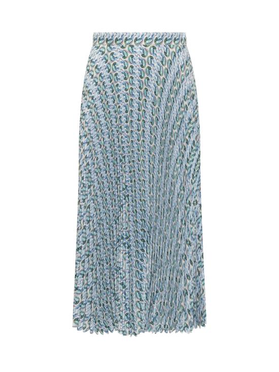 25SS 토리버치 롱 스커트 169354 417 BLUE LUCKY