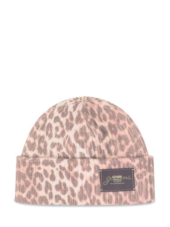 25FW 가니 비니 A6658 943 LEOPARD