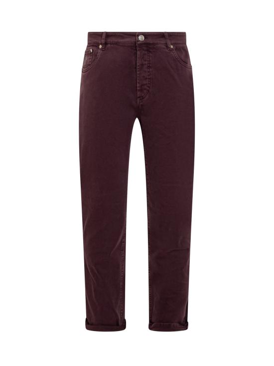 25FW 브루넬로 쿠치넬리 스트레이트 팬츠 M277UD3210 C7031