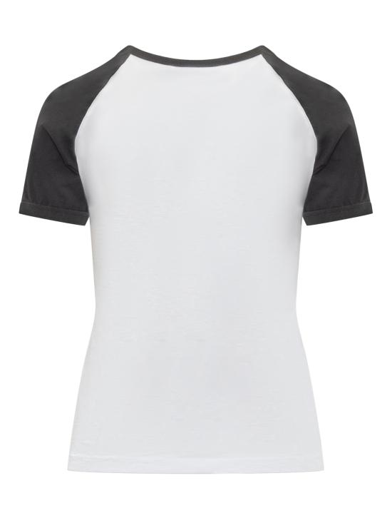  엠부시 반팔 티셔츠 BWAA04FF24JER001 0110 BLANC DE BLANC TAP SHOE - AMBUSH