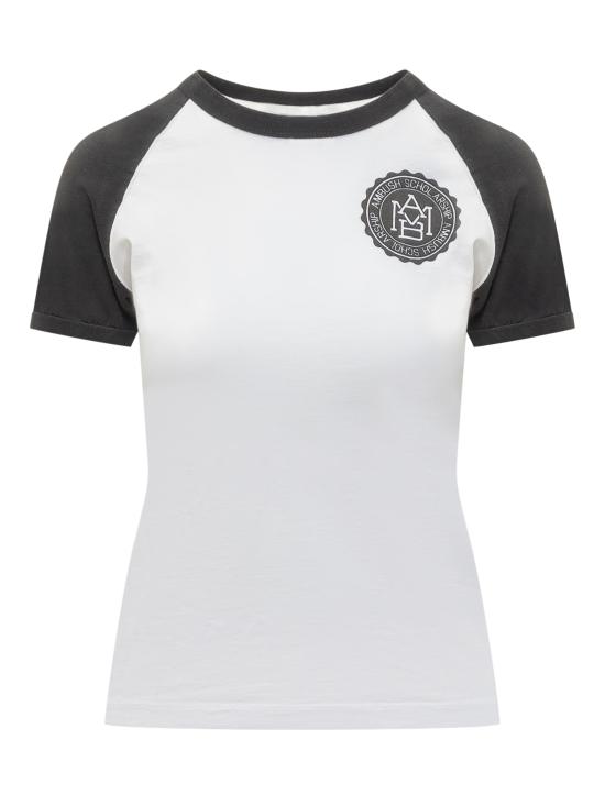  엠부시 반팔 티셔츠 BWAA04FF24JER001 0110 BLANC DE BLANC TAP SHOE