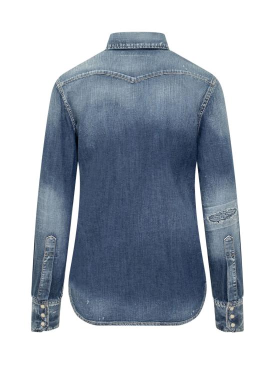 25FW 디스퀘어드2 셔츠 S75DL0919S30341 470 DENIM - DSQUARED2