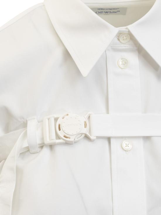  오프화이트 셔츠 OWGE013F23FAB001 0100 WHITE - OFF WHITE