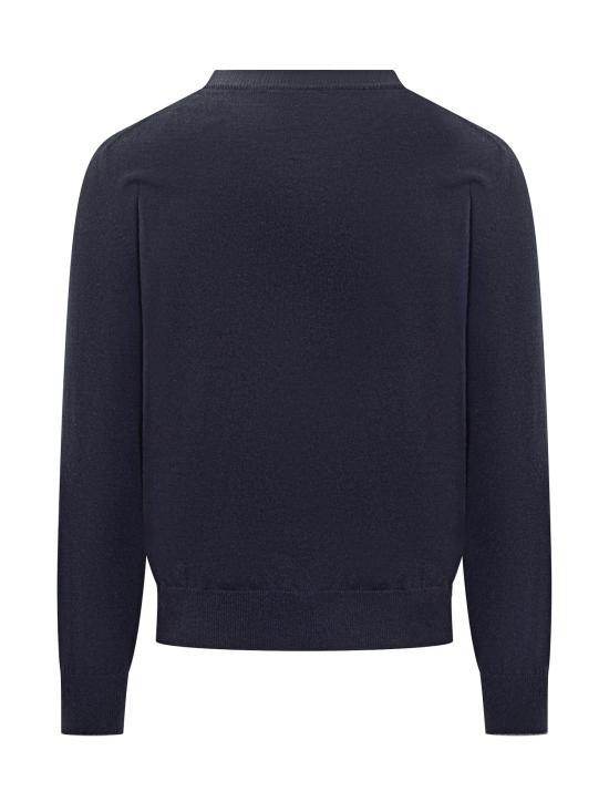 25FW 브루넬로 쿠치넬리 캐시미어 니트 스웨터 M2200100 CW425 BLU - BRUNELLO CUCINELLI
