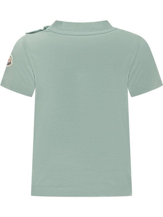 25FW [키즈] 몽클레어 티셔츠 K29518C0000489AUM 81B VERDE ACQUA - MONCLER